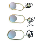 Suspension BIux C Ball S1 blanc et or