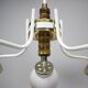 1970s glass chandelier, Czechoslovakia