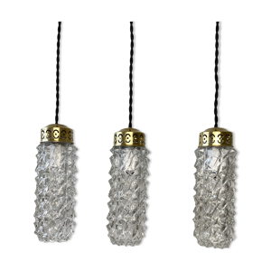lot 3 lampes suspensions