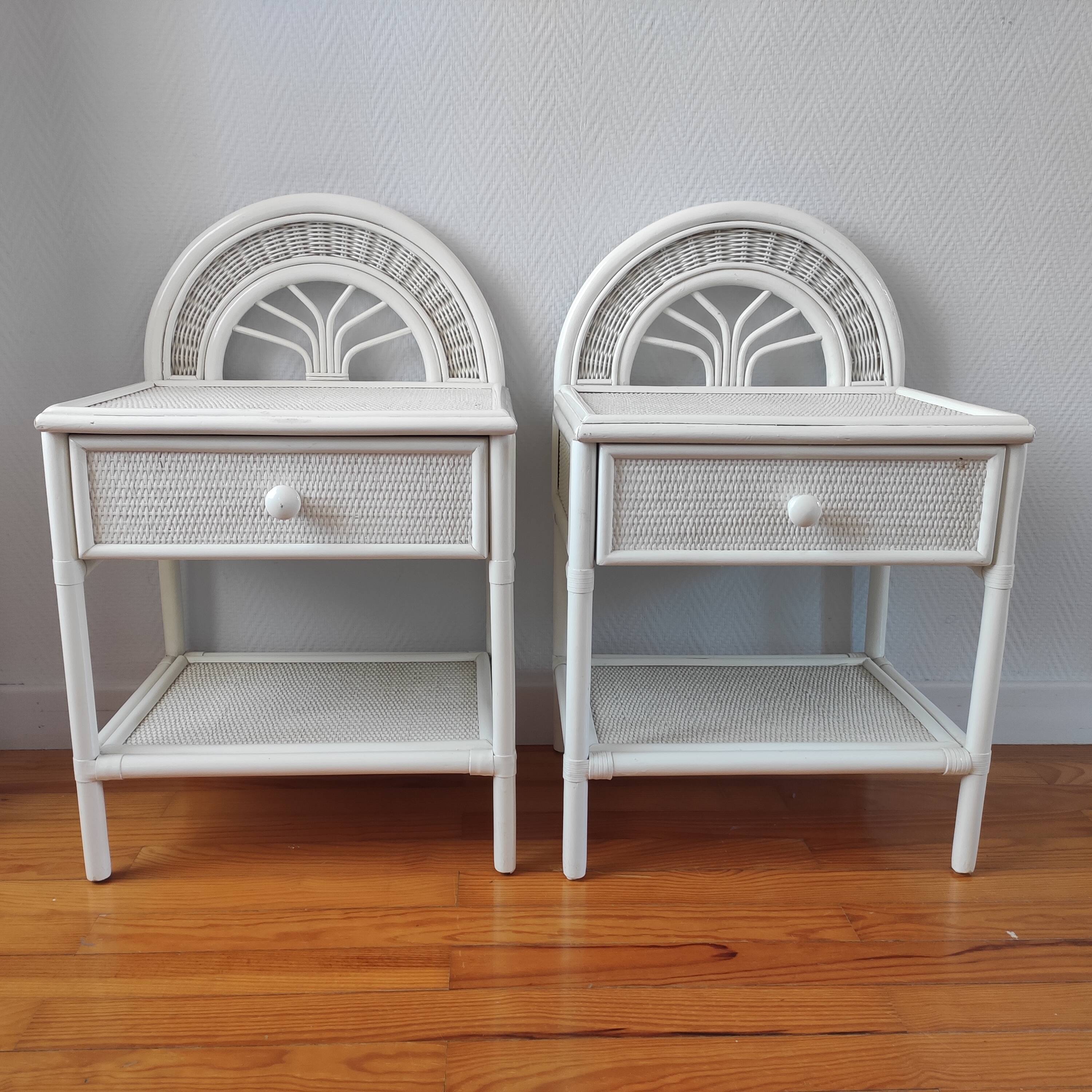 Pair of bedside tables