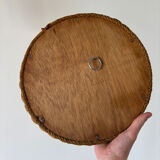 Miroir audoux minet vintage corde 1950