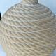 Vintage ceramic lamp base kostka h: 37 cm