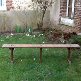 Wooden bench