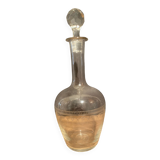 Glass decanter decorated with spirals late nineteenth early twentieth