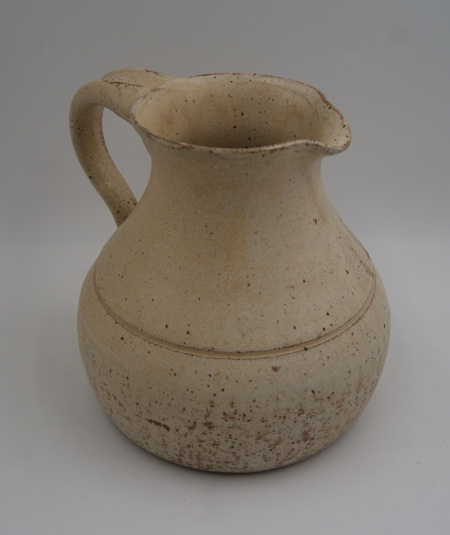 Decanter sandstone pottery vintage laud