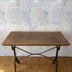 Table bistrot en bois massif
