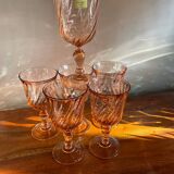 6 Rosaline water glasses