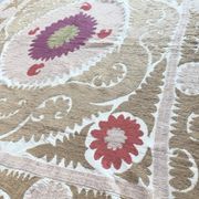 Vintage hand-embroidered tablecloth 135x155 cm