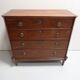 Antique oak chest of drawers