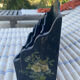 Napoleon III mail rack in blackened wood