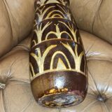 Ceramic vase painted with art deco style décor circa 1930