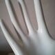 Baguier soliflore main blanc