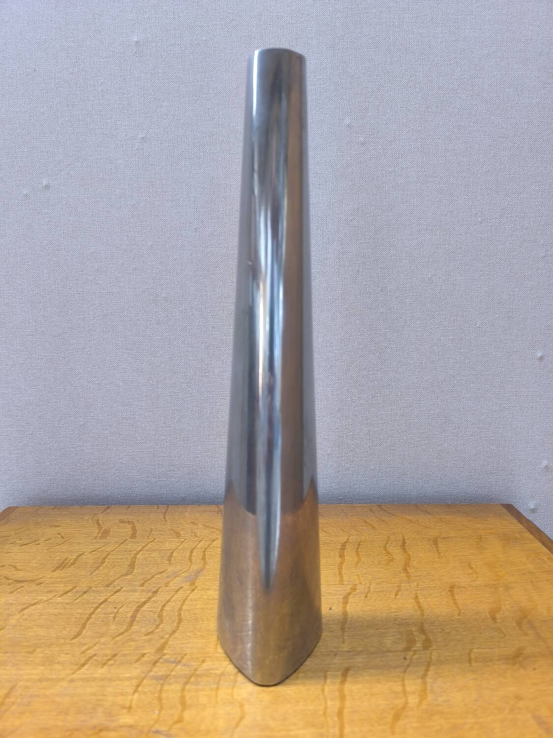 Large aluminum candle holder Ikea 1980