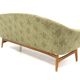 Canapé scandinave en chêne, 3 places, Suède, 1950
