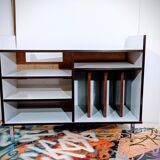Vintage furniture hifi turntable / sideboard wood storage