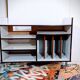 Meuble vintage hifi platine vinyle / buffet rangement bois