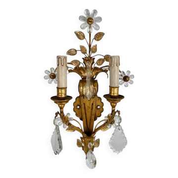Banci Firenze Murano Glass Vintage Wall Light