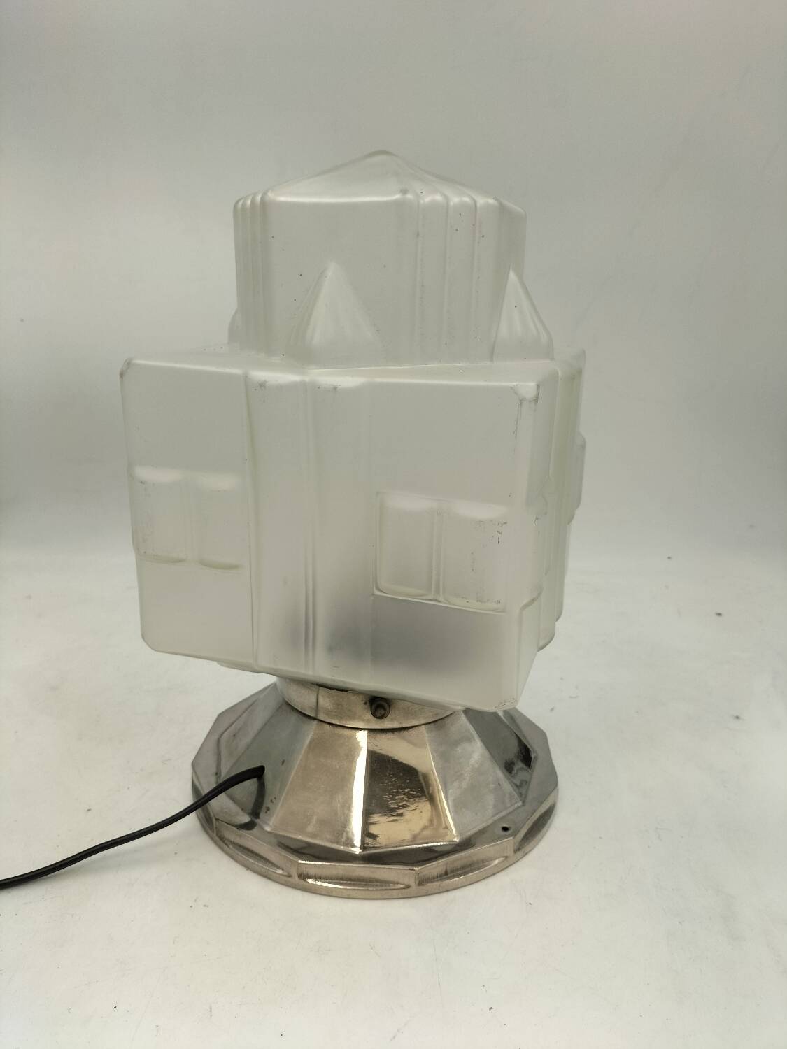 Art Deco table lamp "skyscraper"
