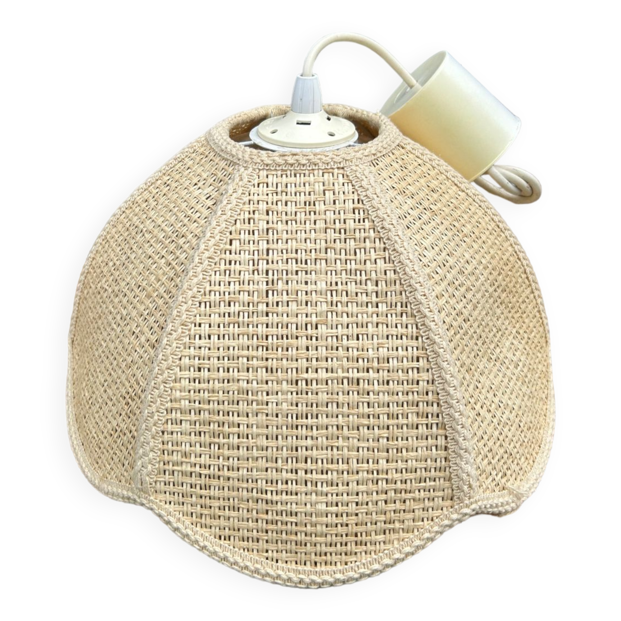 Suspension Flower in natural fibers