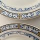 11 old Creil and Montereau dessert plates, Colbert service