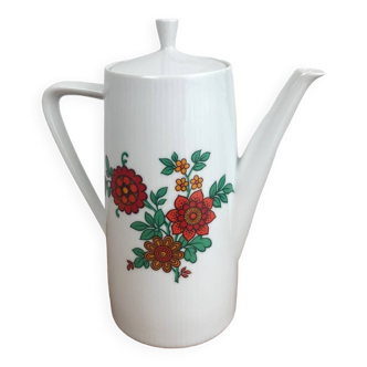 Bavaria 70s Porcelain Coffee Pot Teapot