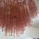 Lustre Spoutnik en verre de Murano contemporain, style Mazzega, lot de 2 ou une paire de lustres