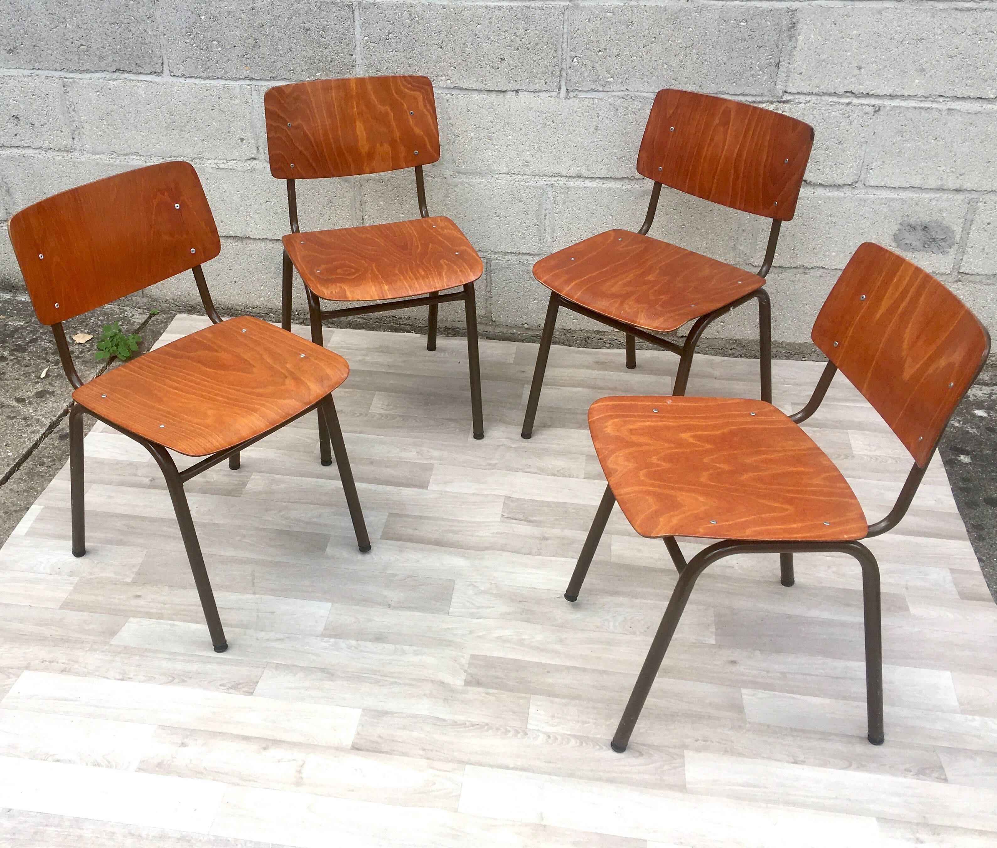 4 chairs Marko 1960 Holland