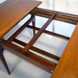 Scandinavian extendable rectangular table