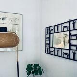 Rectangular mirror in ironwork, Frederick Weinberg