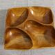 Teak ramekin cup from the 70s