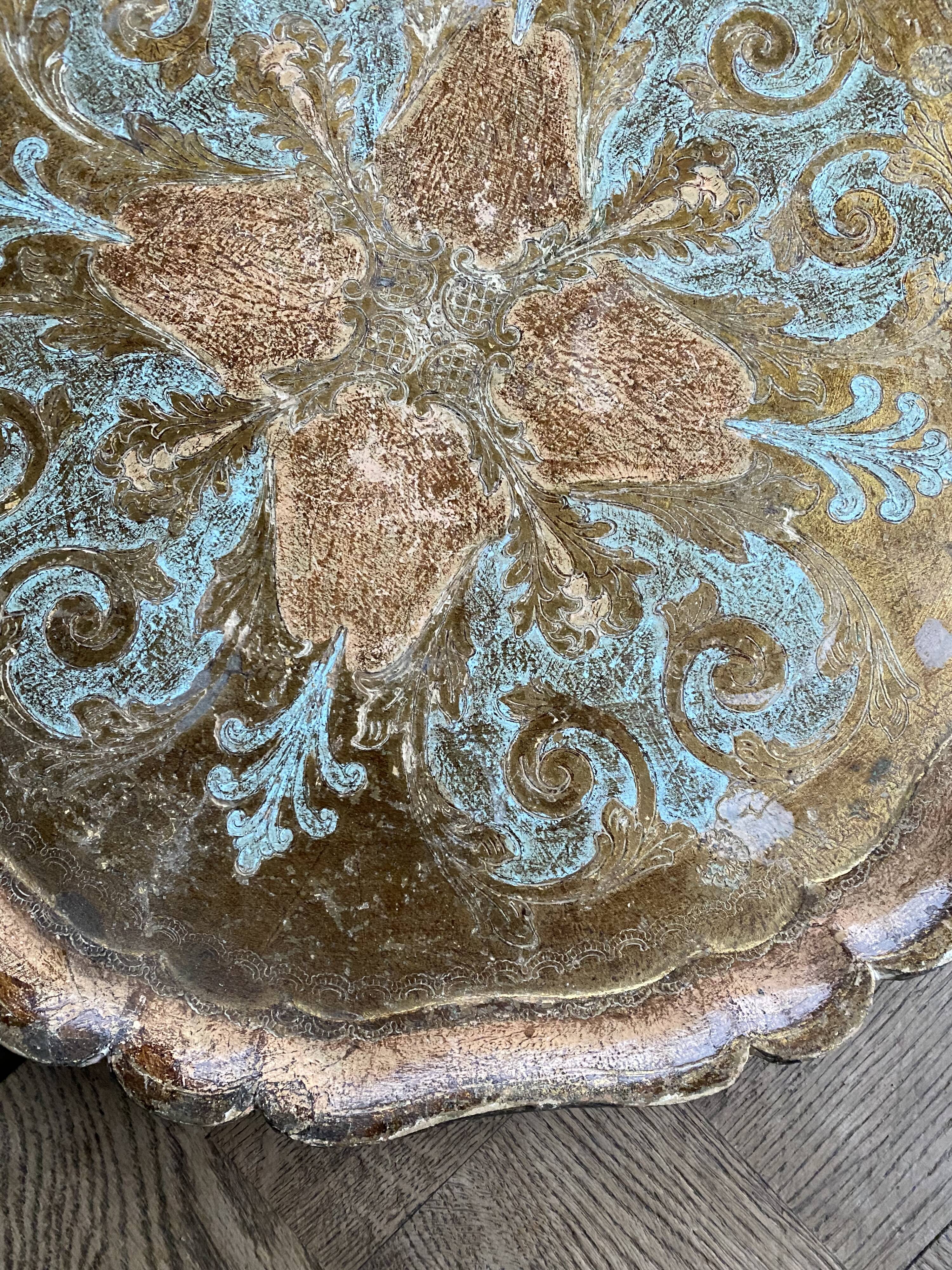 Vintage Venetian plateau