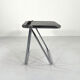 Black Plato foldable desk by Giancarlo Piretti for Anonima Castelli 1970
