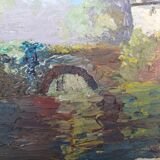 Oil on Panels 19th by F.Castet