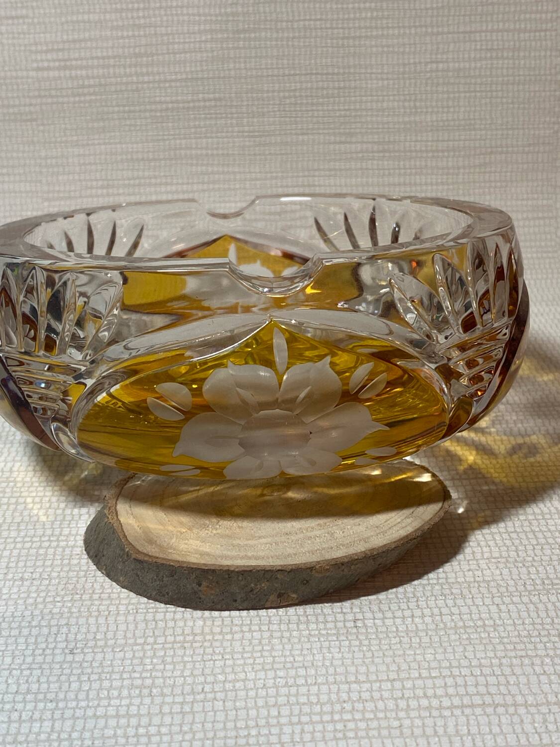 Bowl / catch-all / ashtray Julia crystal