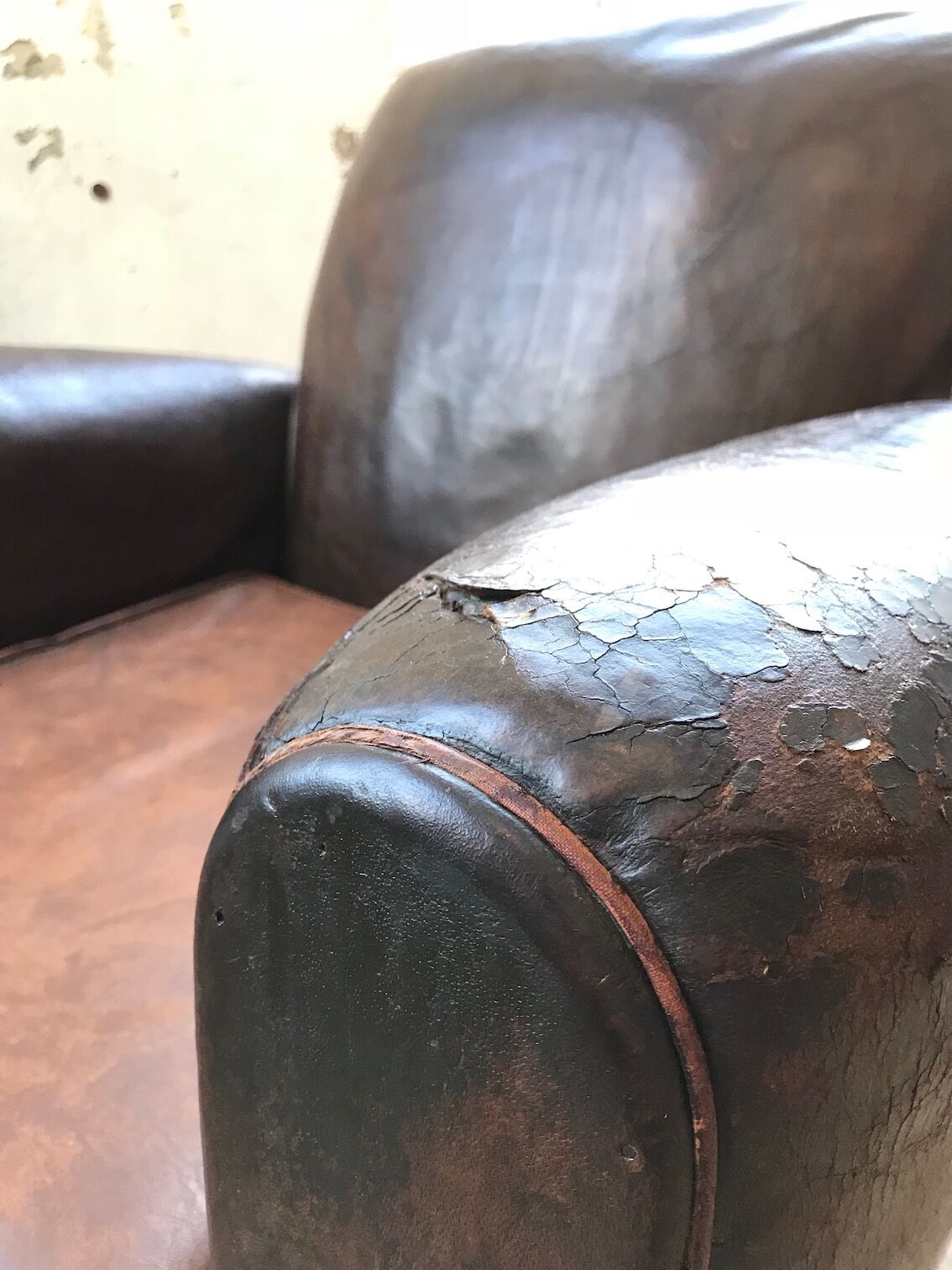 Leather club Armchair