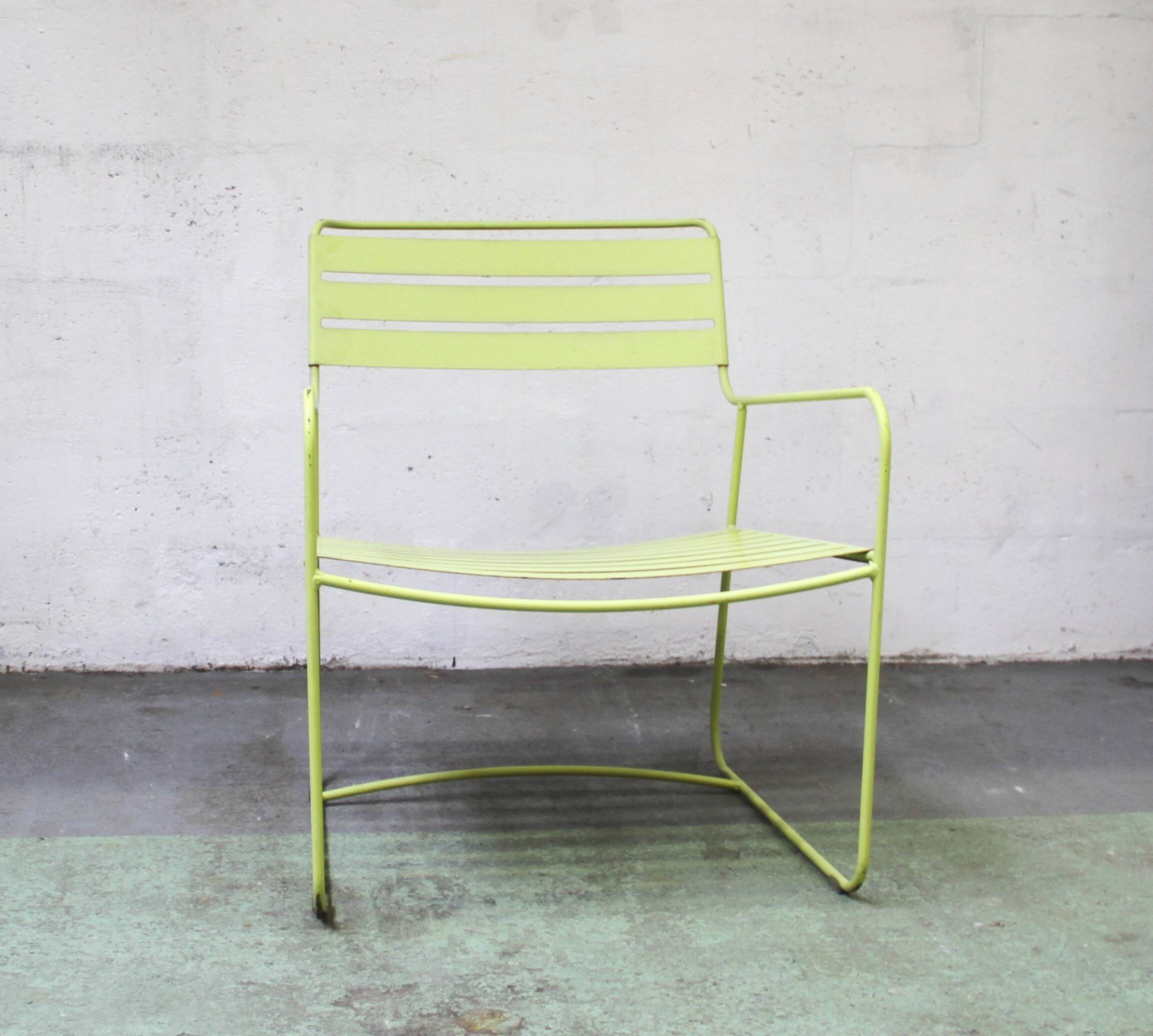 Suite of 15 Surprising garden armchairs, Fermob