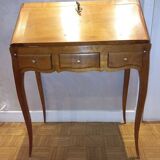 Antique drop-front secretary desk