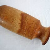 Large Scheurich vase, fat lava decor, 60s