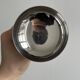 Set of 6 shiny metal bowls