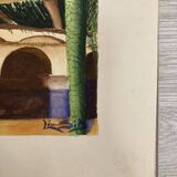 Signed Vintage Watercolor