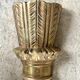 Pair of gilded bronze wall lamps