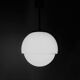 Vintage opaline pendant lights 1950s