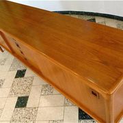 Mid-century Danish modern teak sideboard by Henry W. Klein for Bramin 1960s