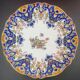 Faience dish of rouen -flower basket - ø 38 cm