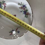 4 vintage porcelain saucers