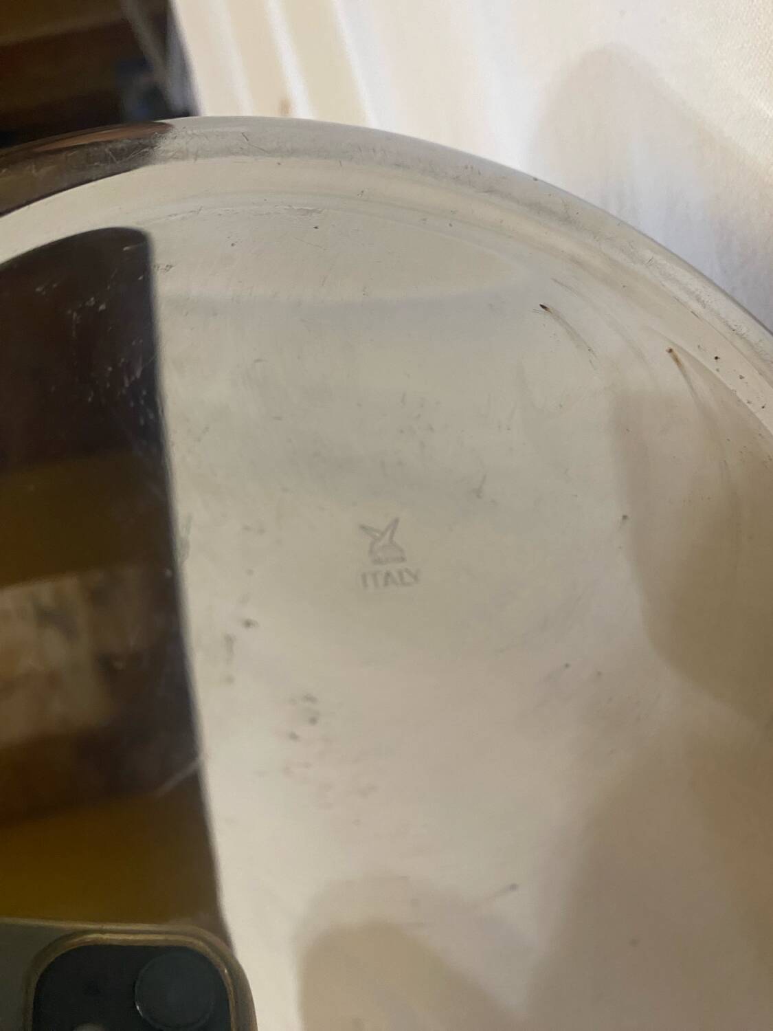 Vintage Alessi Champagne Bucket, Model 872, Polished Stainless Steel, Made in Italy