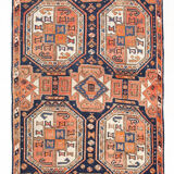 4x10 Wide Vintage Runner Rug, 110x323Cm
