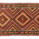 Anatolian handmade kilim rug 366 cm x 115 cm