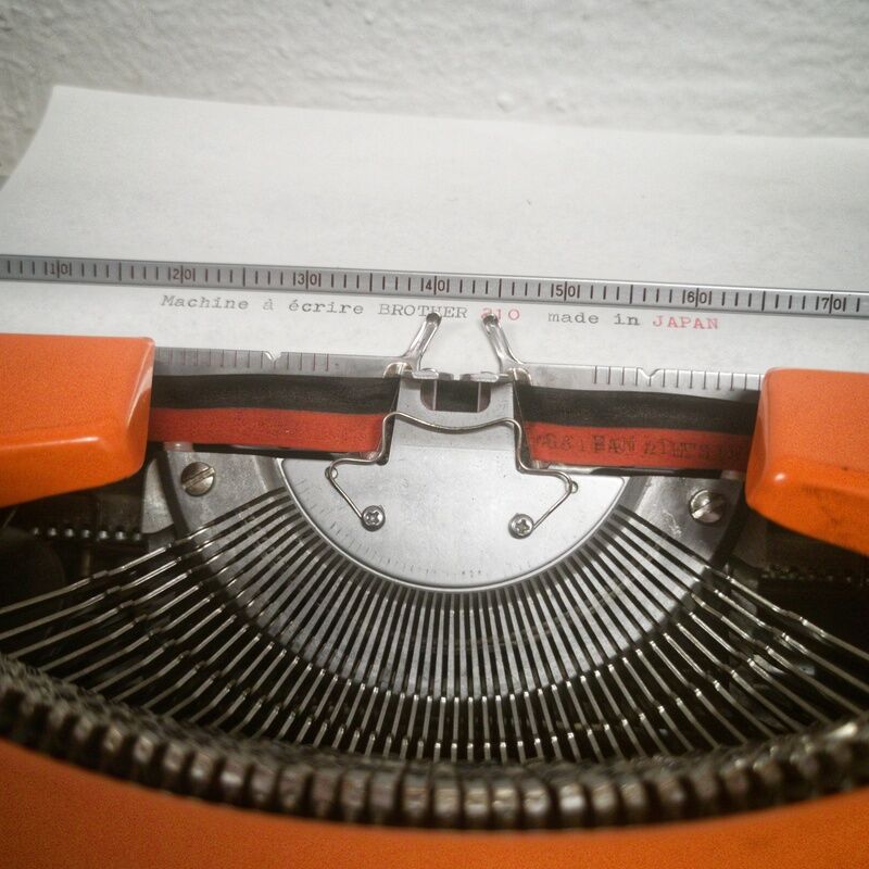 Brother 210 typewriter