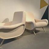 Pair of armchairs model Lady Zanuso
